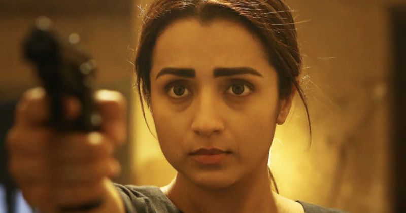 Trisha chilling latest photo