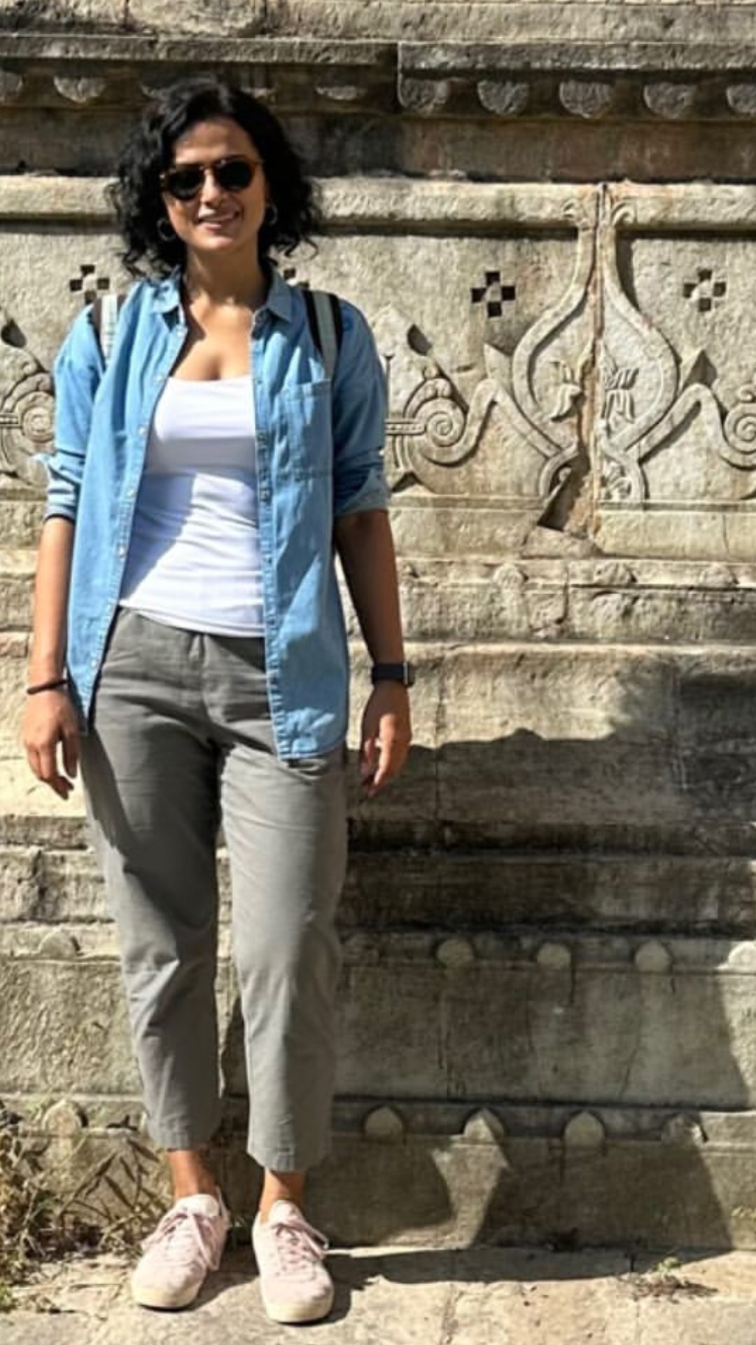 Shradha latest in vacation photos