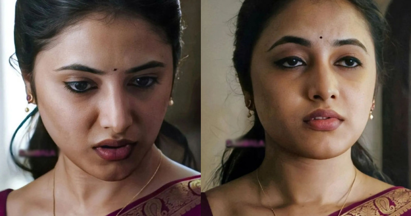 Priyanka mohan new hot low neck