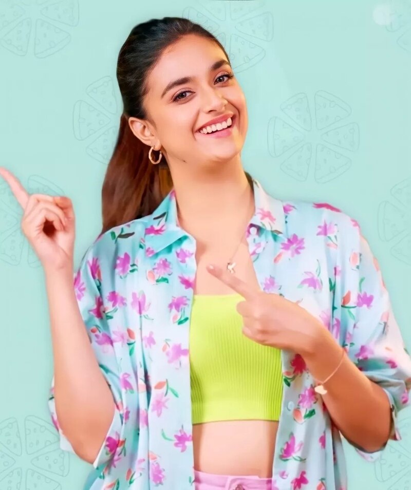 Keerthy suresh new hot ad photo