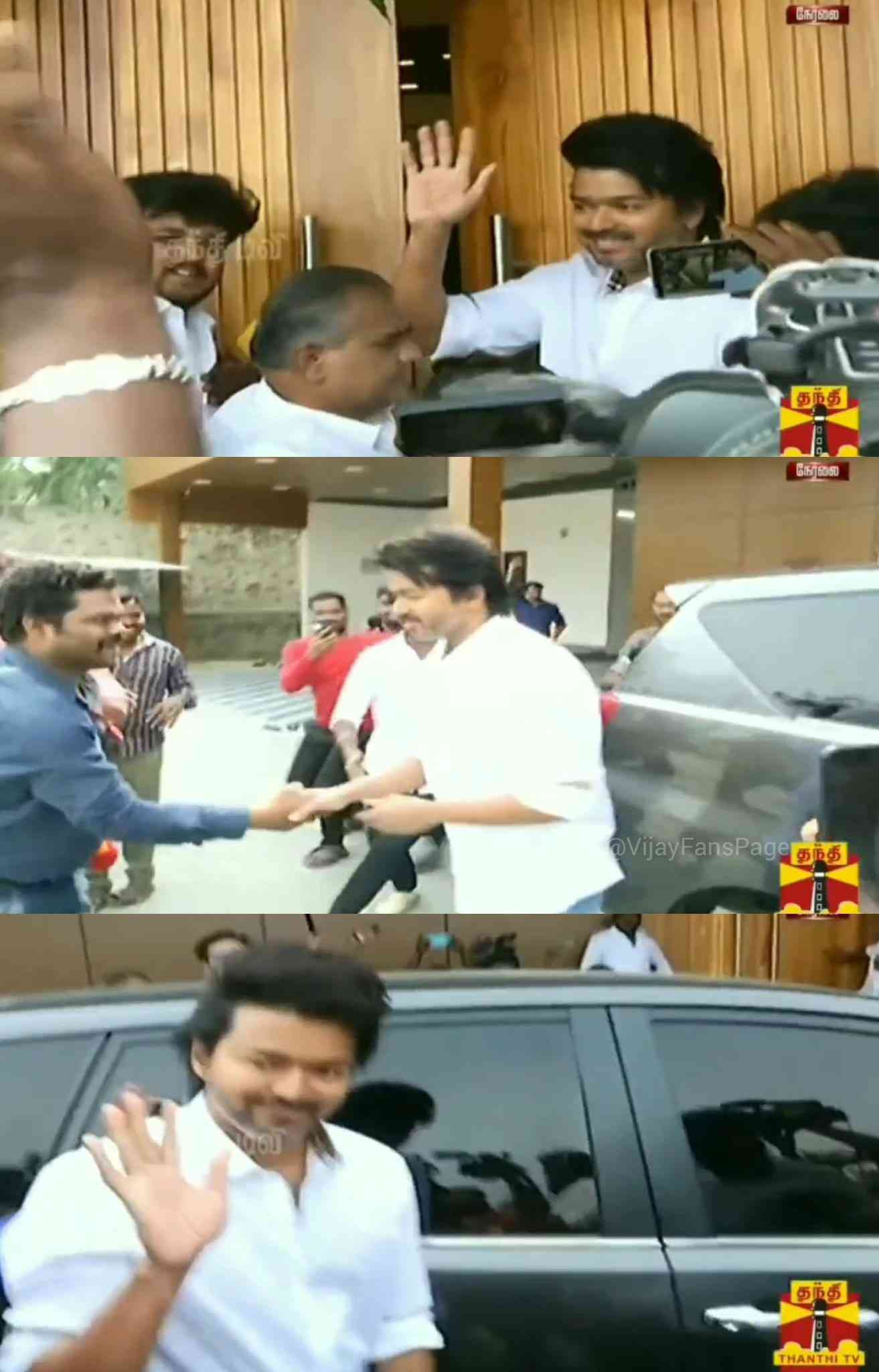 Vijay panaiyur office fans meet video