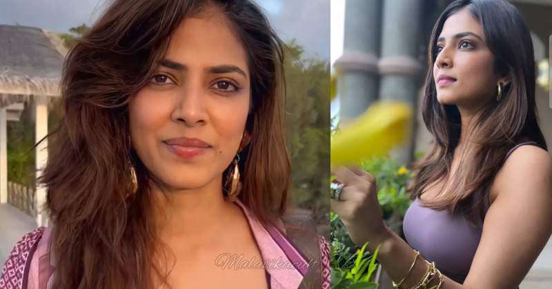 Malavika mohanan new hot travel clicks