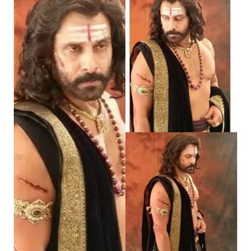 Ponnniyin selvan vikram getup leaked