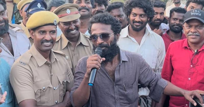 Viduthalai shoot wrap photos