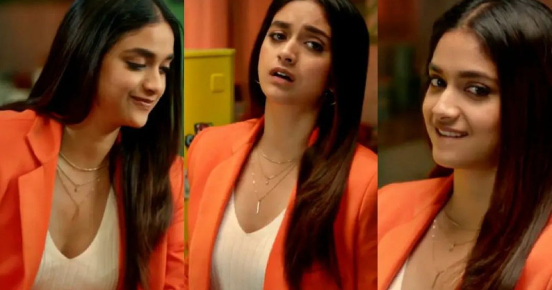 Keerthysuresh hotbech new clicks