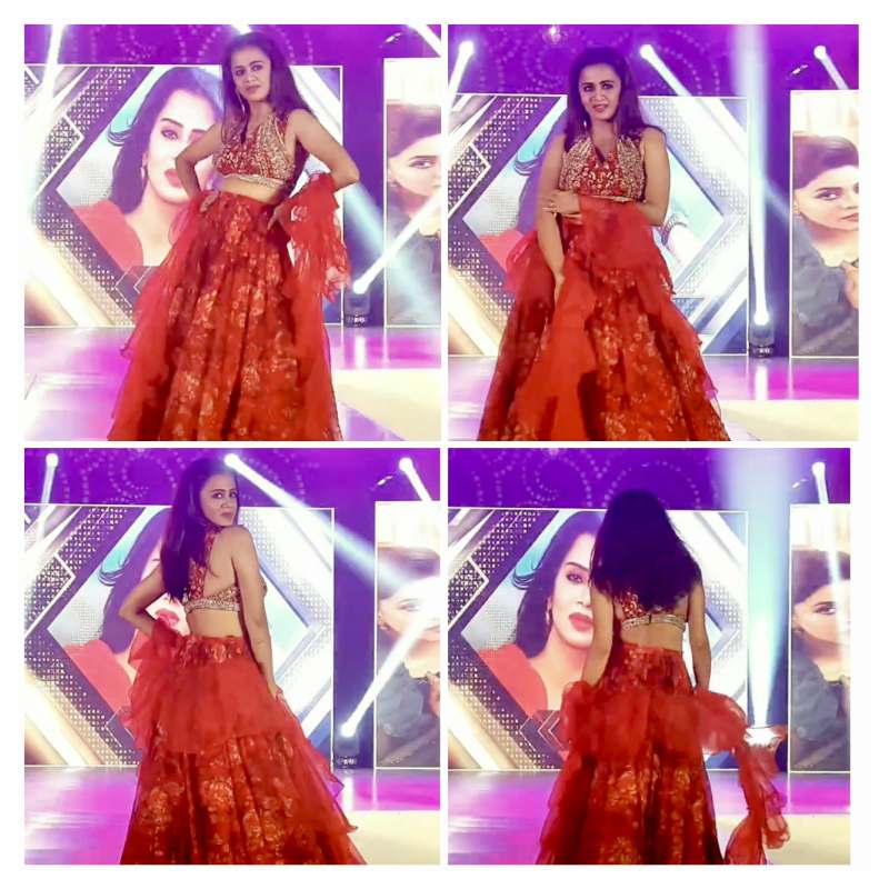 Anjana in orange photo update