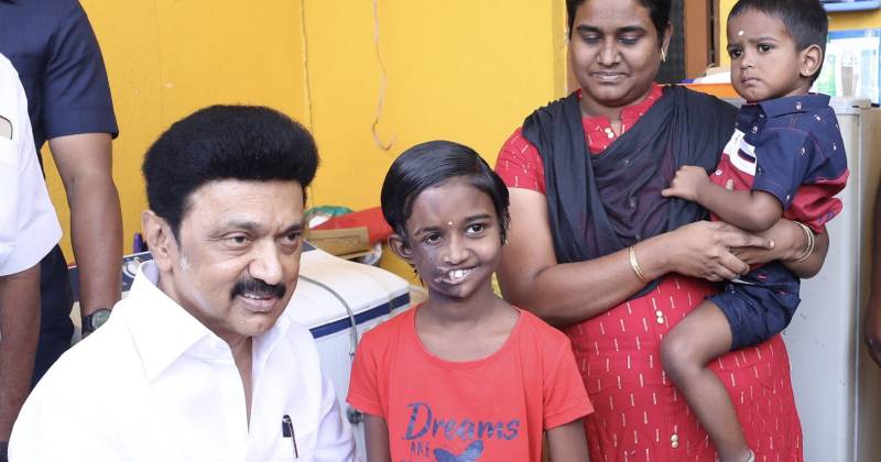 Mk stalin visited tanya