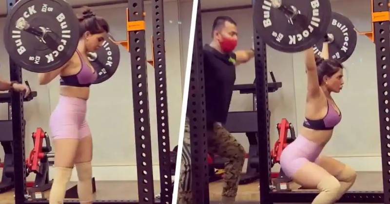 Samantha latest workout video viral