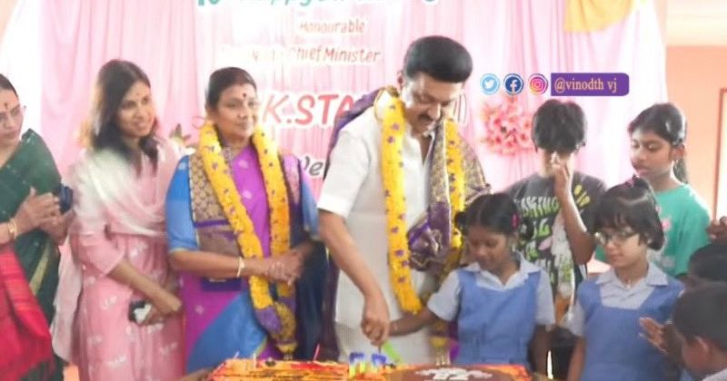 Mk stalin 70th birthday today