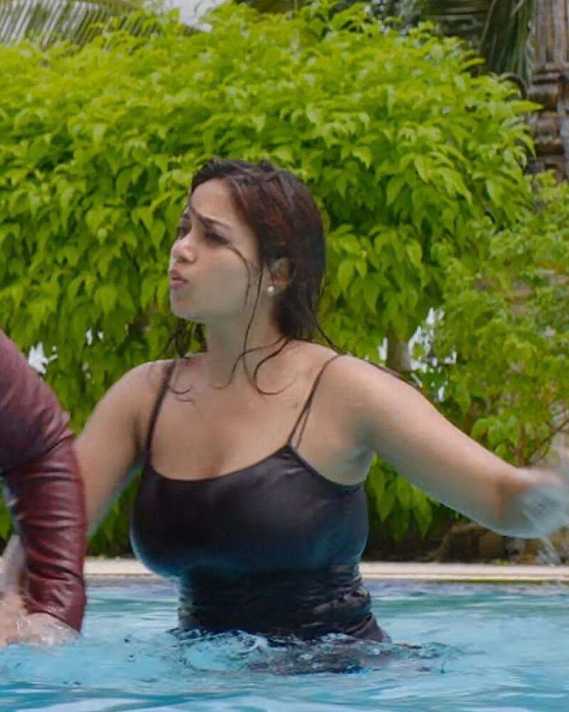 Nivethapethuraj actress new pool