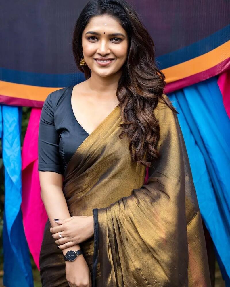 Vanibhojan saree new vedio