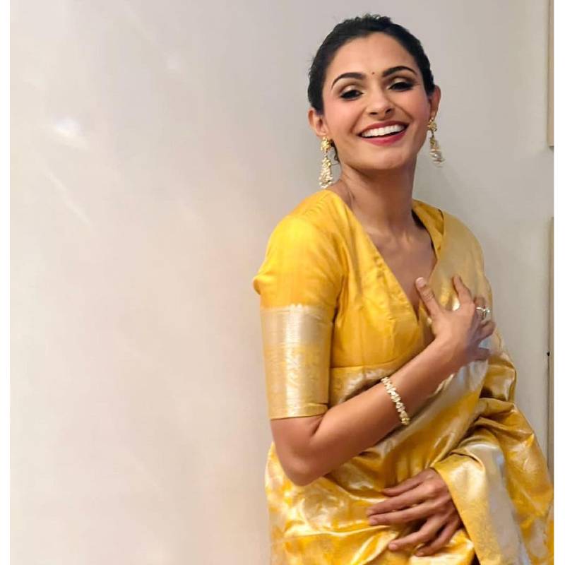 Andrea latest in yellow