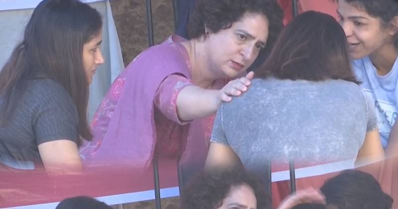 Priyanka gandhi latest video viral