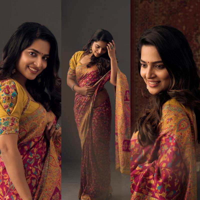 Anagha latest clicks vairal