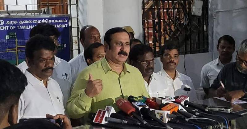 Anbunabi ramadoss latest update