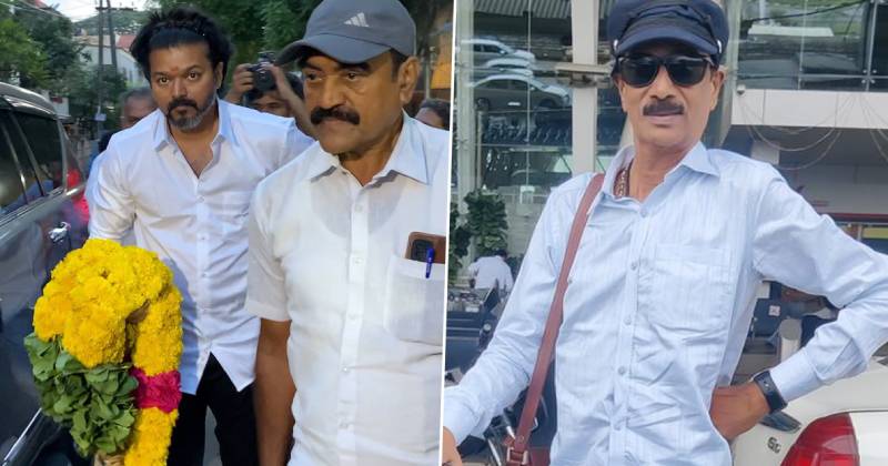 Vijay last respect manobala