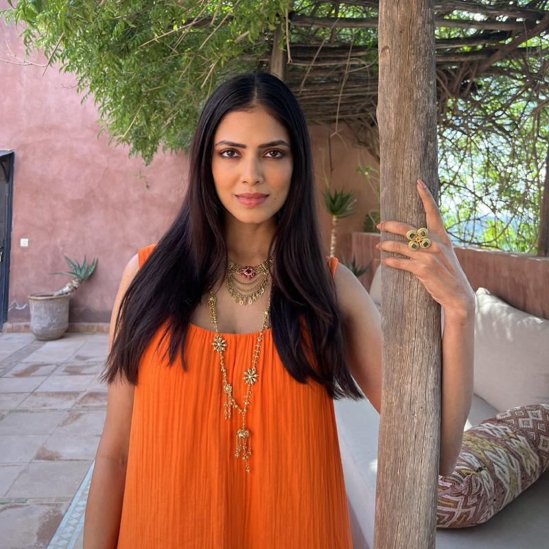 Malaika latest in orange