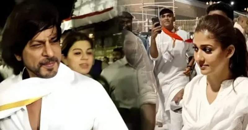 Srk in tirupathi video