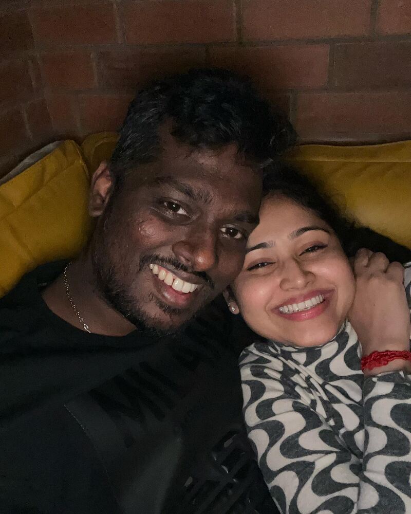 Priyaatlee atlee jawan couples