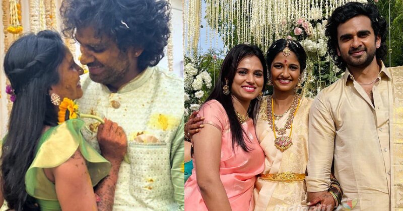 Ashokselvan keerthi pandian wedding photos