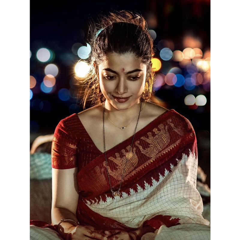 Animal look rashmika