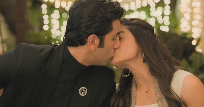 Rashmika hot lip lock