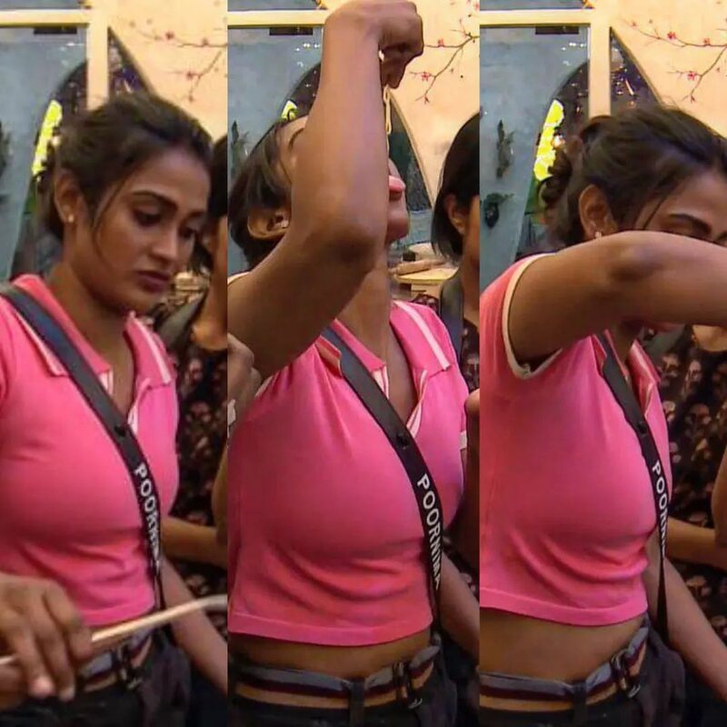 Poornima ravi biggboss dress hot