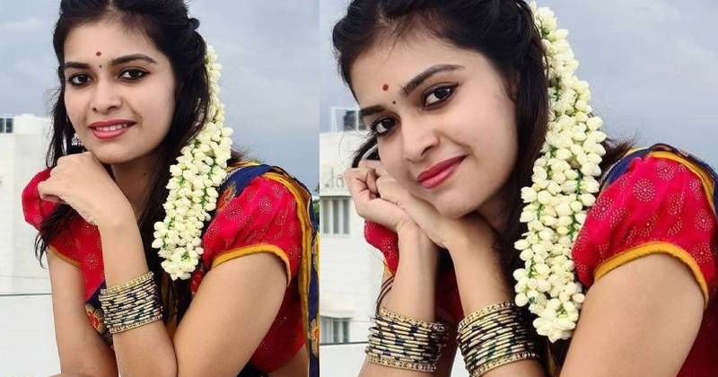 Dharsha gupta reels on rain new