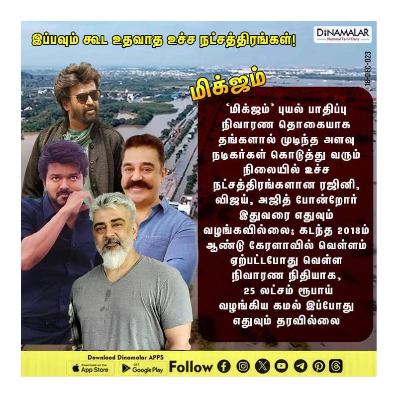 Fans dinamalar issue