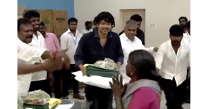 Vijay in tirunelveli