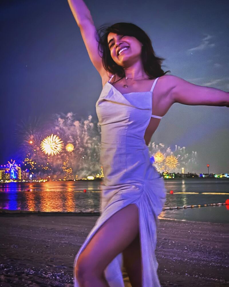 Samantha newyear post viral