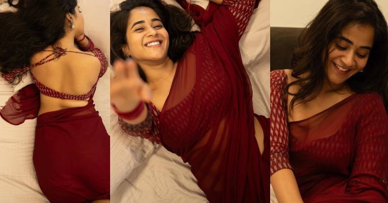 Deepthi sunaina telungu actress new photos