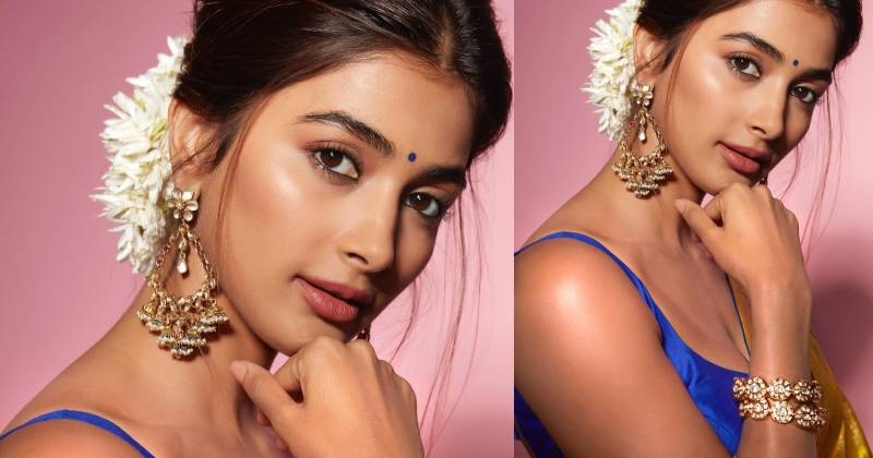 Pooja hegde new white dress clicks