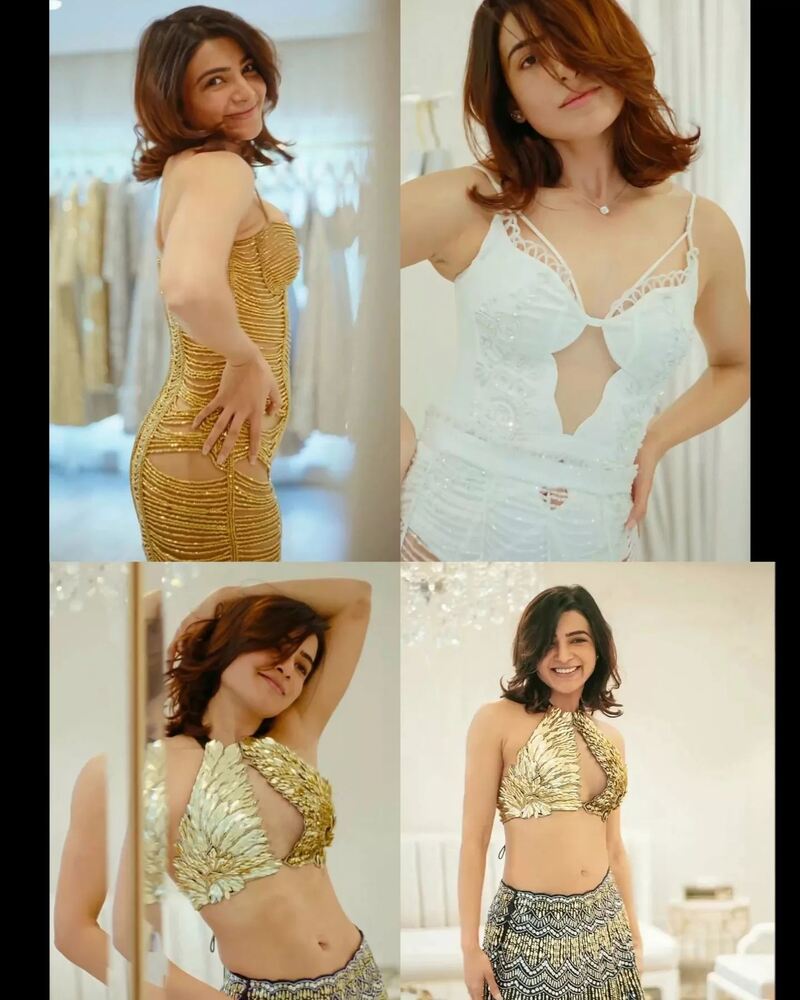 Samantha ruthprabhu new clicks on black dress viral