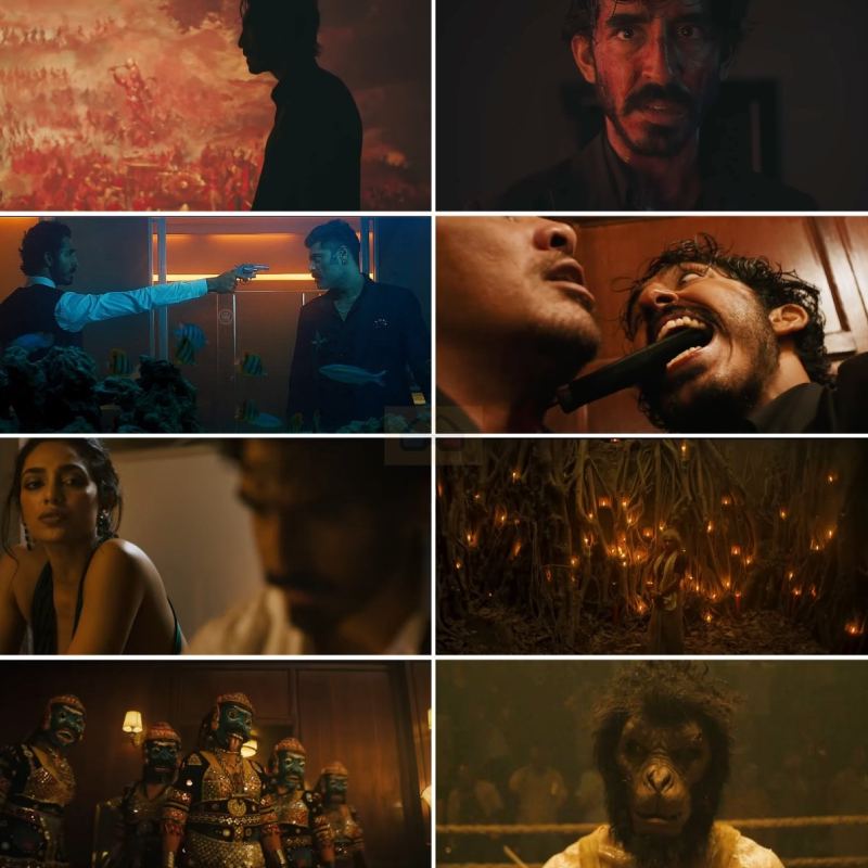 Monkey man trailer video viral