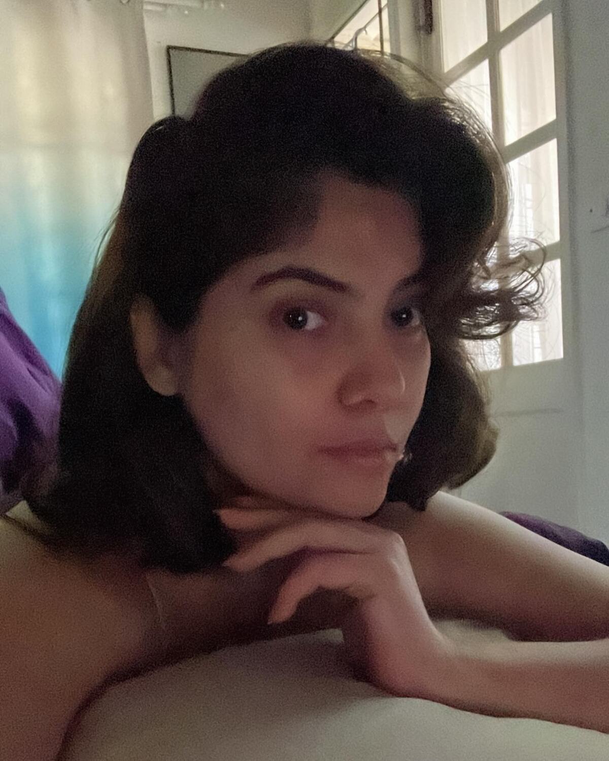 Sherin biggboss frame in hot dress