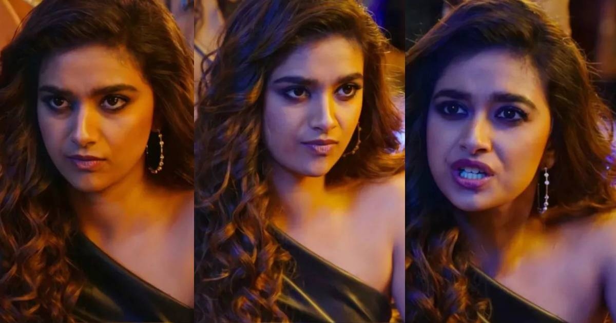Keerthy suresh in saree clicks viral
