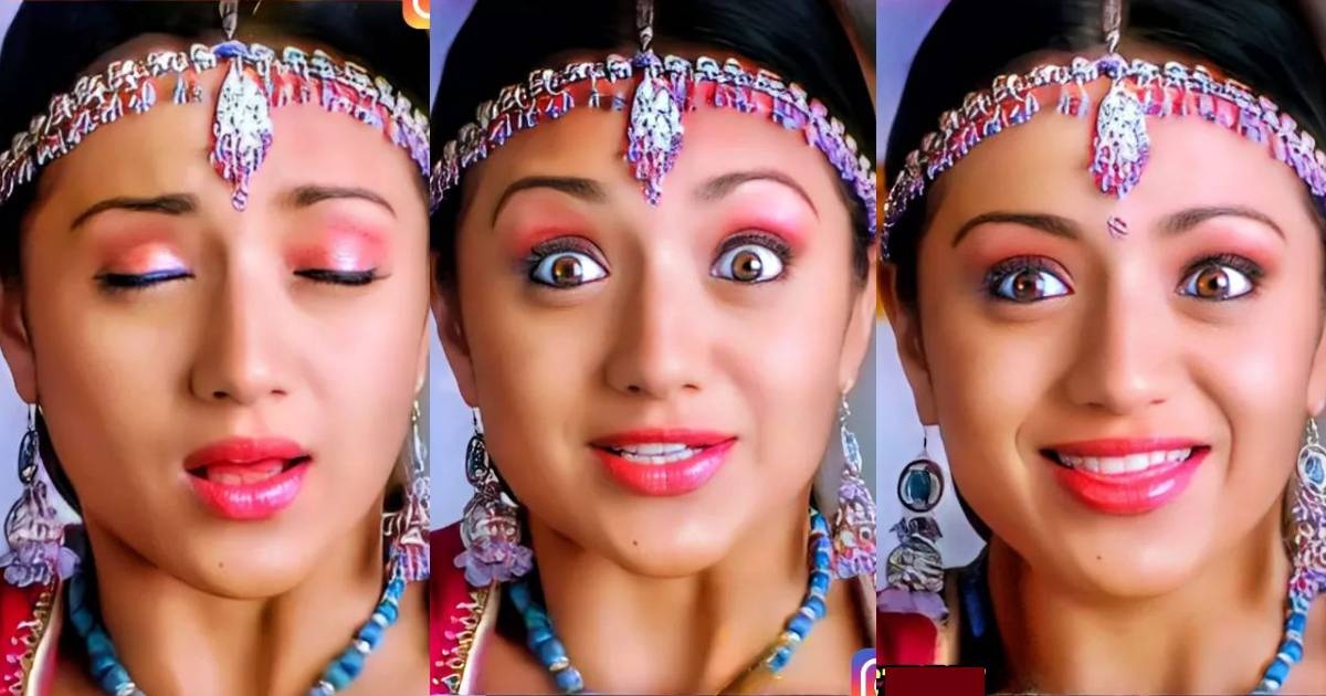 Trisha in bed photos viral clicks