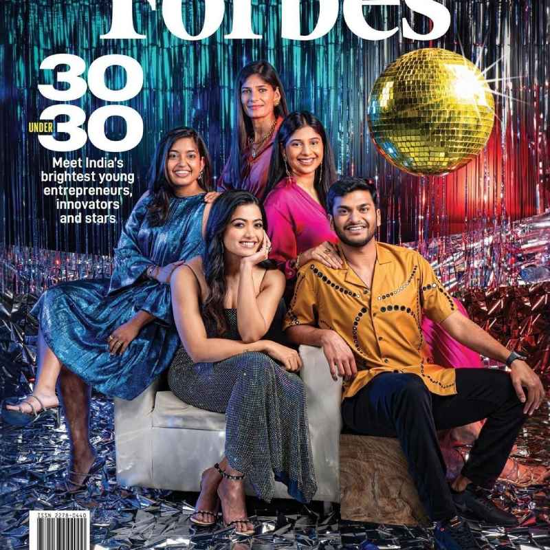 Rashmika mandanna into forbes