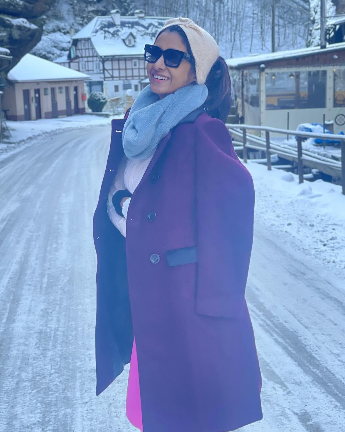 Priyabhavani shankar in switzerland clicks viral