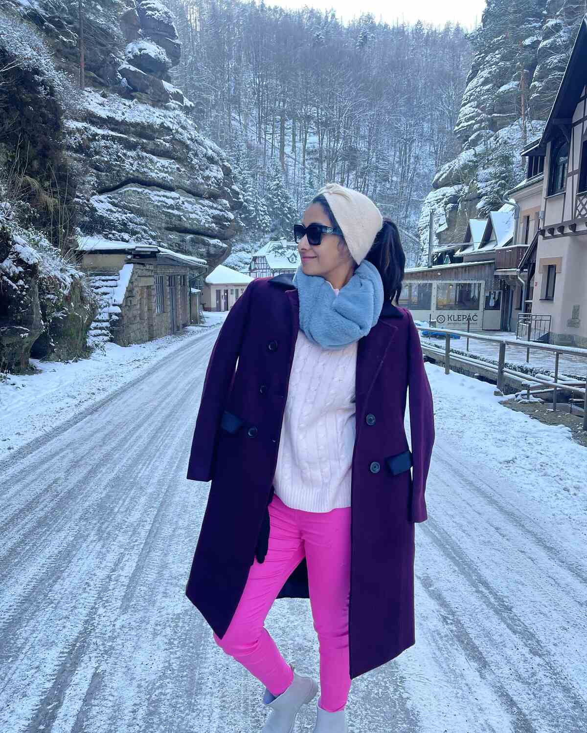 Priyabhavani shankar in switzerland clicks viral