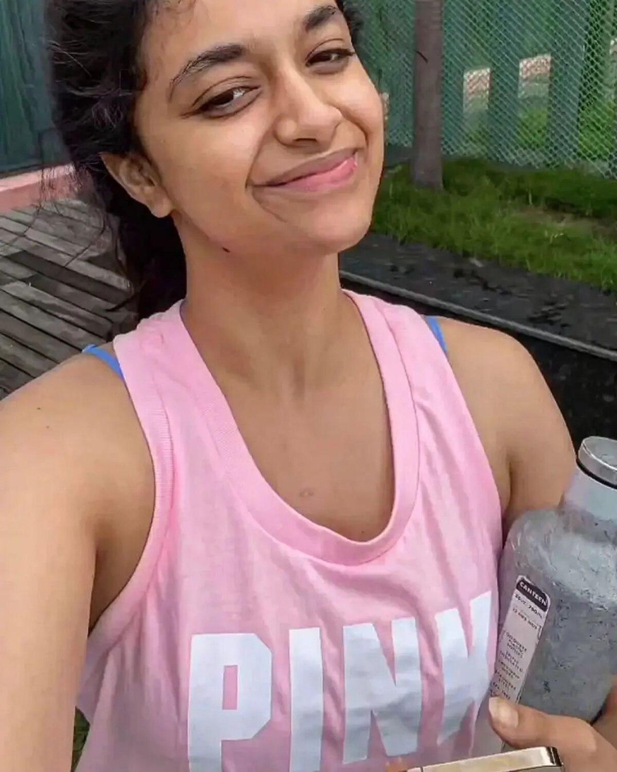 Keerthy suresh in inner clicks viral