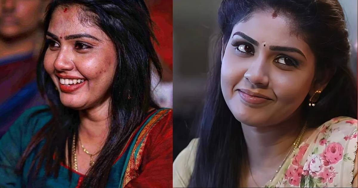 Hema rajkumar in hot dress vijay tv actress