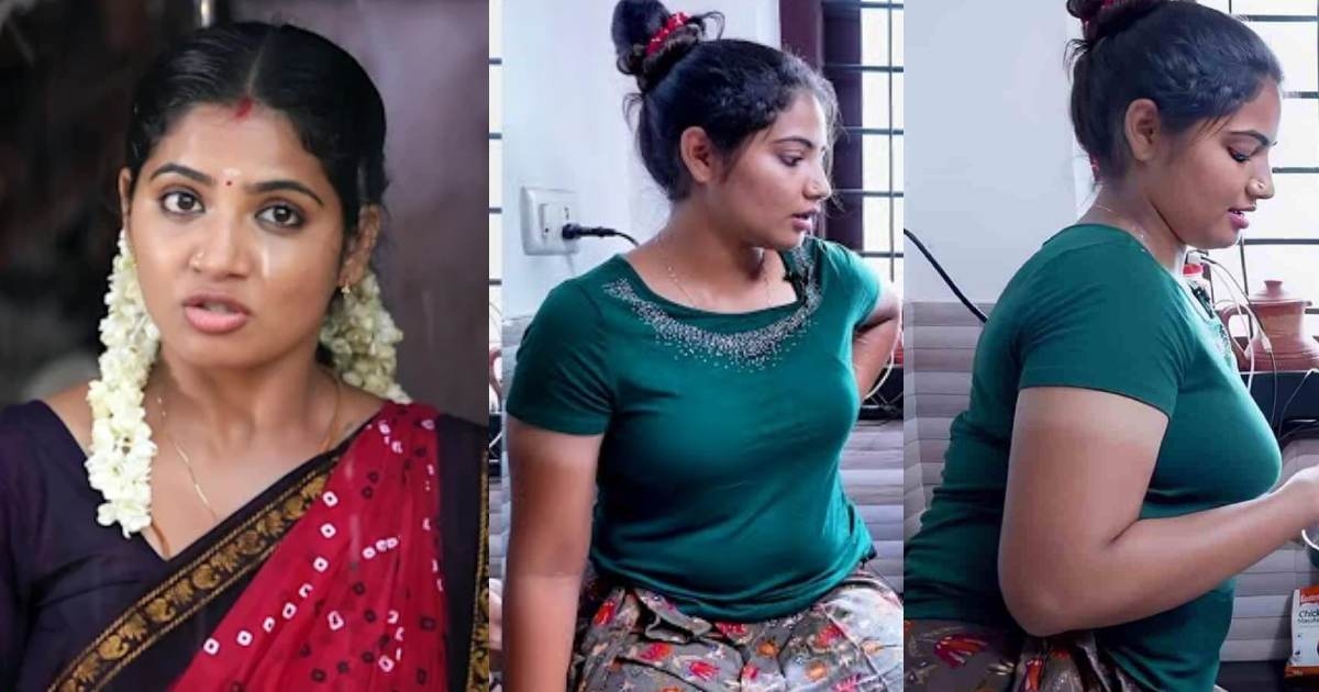 Anshithaanji behind the scean chellama vedio