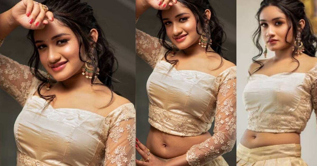 Raveena daha black dress bigg boss frame clicks