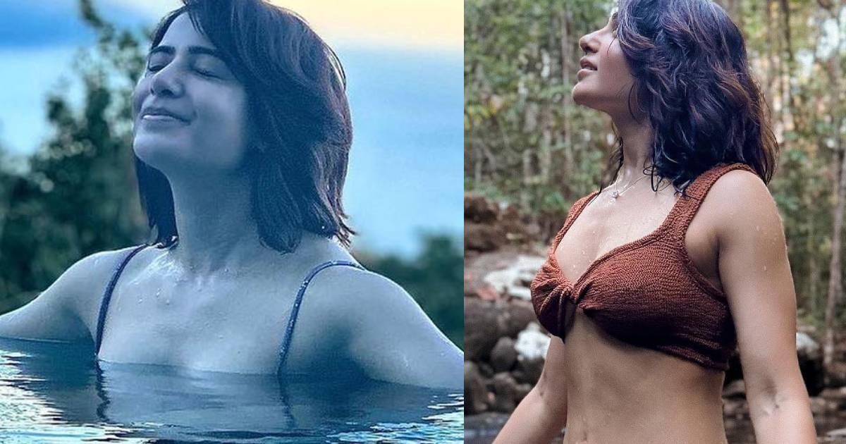 Samantha in tour lake side photo