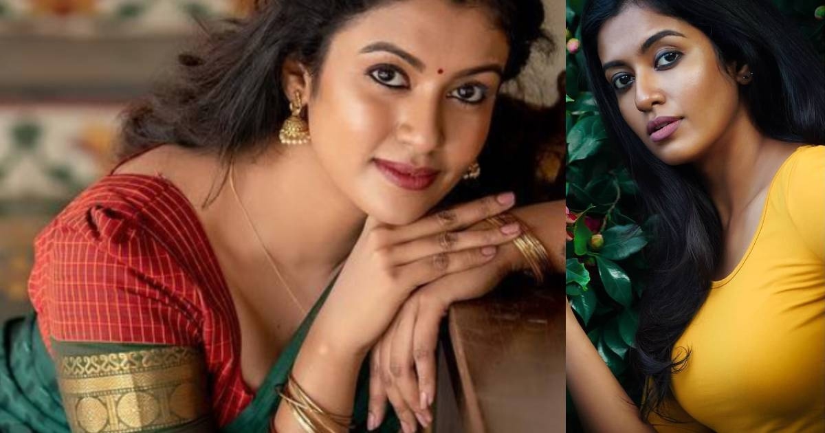 Roshni haripriyan in saree photo viral