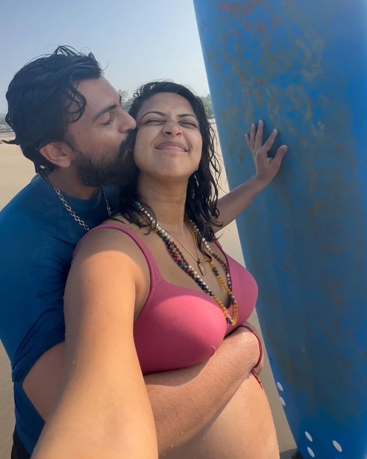 Amala paul at beach clicks viral