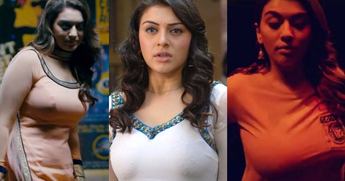 Hansika motwani in saree