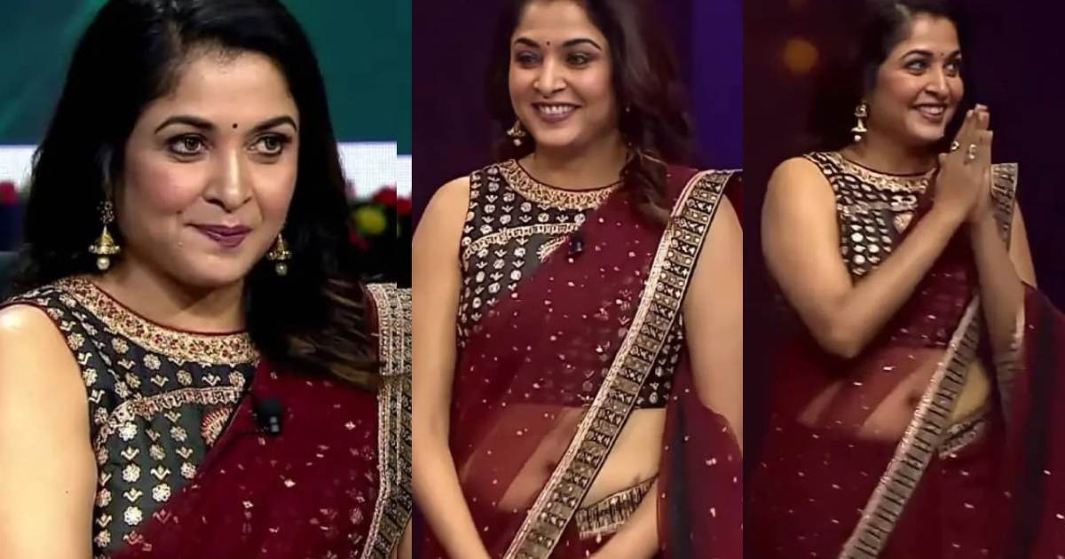 Ramya krishnan in vintage look photo